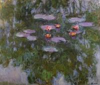 Monet, Claude Oscar - Water Lilies